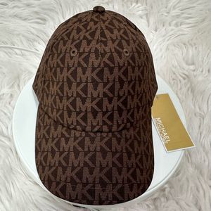 MICHAEL KORS SIGNATURE LOGO BASEBALL CAP New